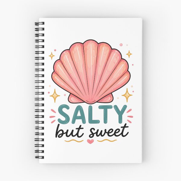Item preview, Salty but Sweet Seashell | Cute Coastal Beach Design | Summer Ocean Aesthetic designed and sold by RidaSalArt.