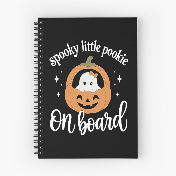 Item preview, Spooky Little Pookie On Board Halloween Baby Reveal designed and sold by FreshVibe Prints.