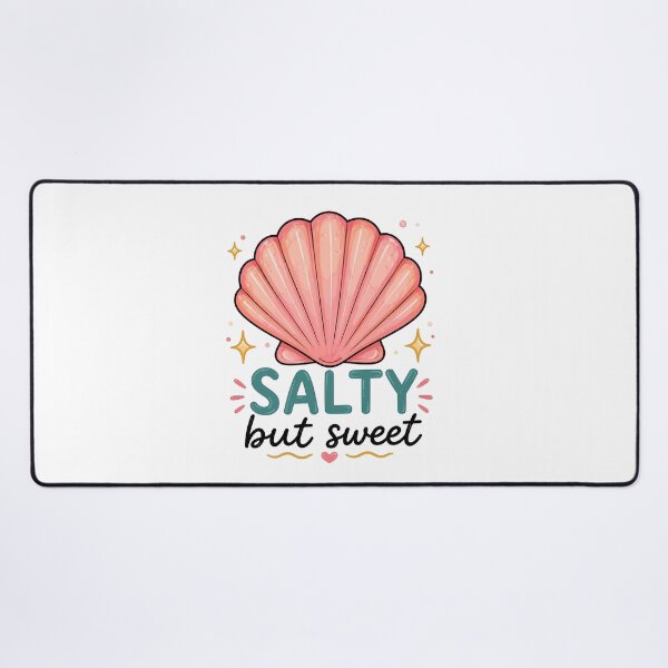 Item preview, Salty but Sweet Seashell | Cute Coastal Beach Design | Summer Ocean Aesthetic designed and sold by RidaSalArt.