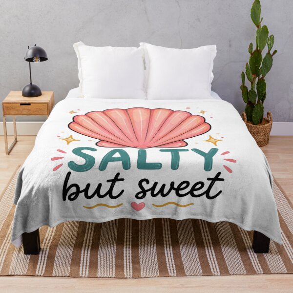 Item preview, Salty but Sweet Seashell | Cute Coastal Beach Design | Summer Ocean Aesthetic designed and sold by RidaSalArt.
