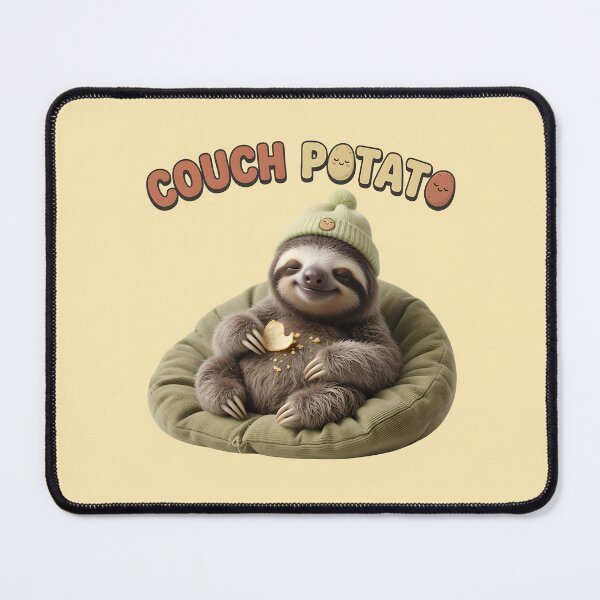 Item preview, Coach potato, Ho-hum attitude, Do nothing attitude, Couldn't-give-a-damn attitude,Three-toed sloth designed and sold by ParadoxParadox.