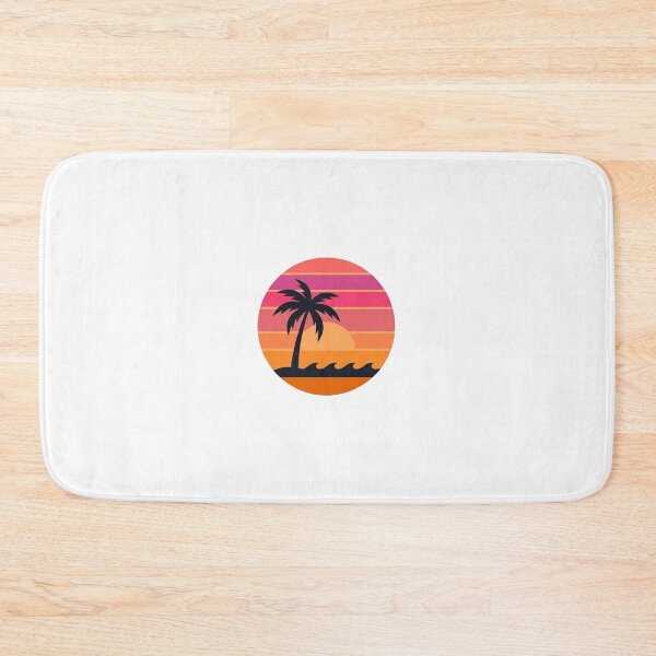 Item preview, Retro Synthwave Sunset with Palm Tree designed and sold by Pixele.