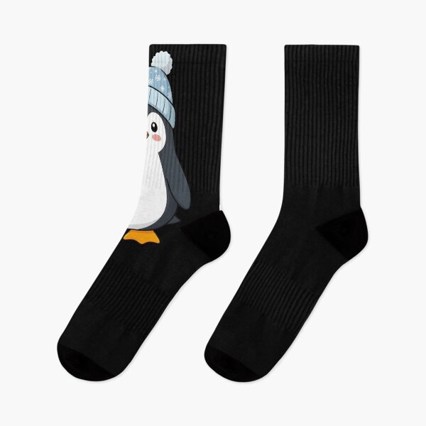 Item preview, Cute Penguin Drinking Iced Coffee Kawaii Winter Animal designed and sold by KCasual.