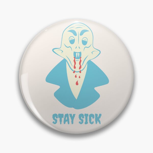 Item preview, Nosferatu Stay Sick Vampire Illustration  designed and sold by beboplab.
