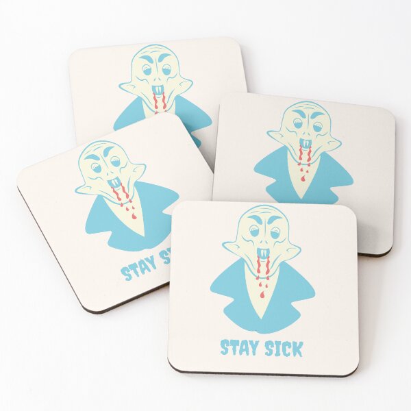 Item preview, Nosferatu Stay Sick Vampire Illustration  designed and sold by beboplab.