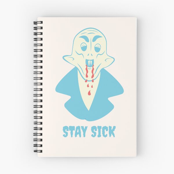 Item preview, Nosferatu Stay Sick Vampire Illustration  designed and sold by beboplab.