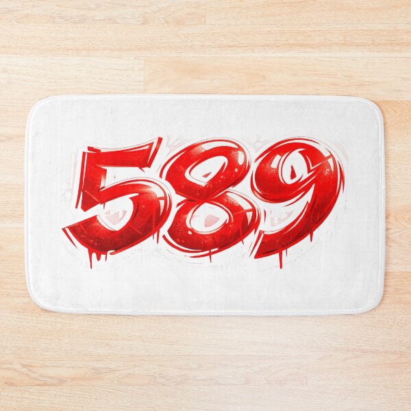 Item preview, 589 Bright Red Graffiti designed and sold by DesignsMjB.