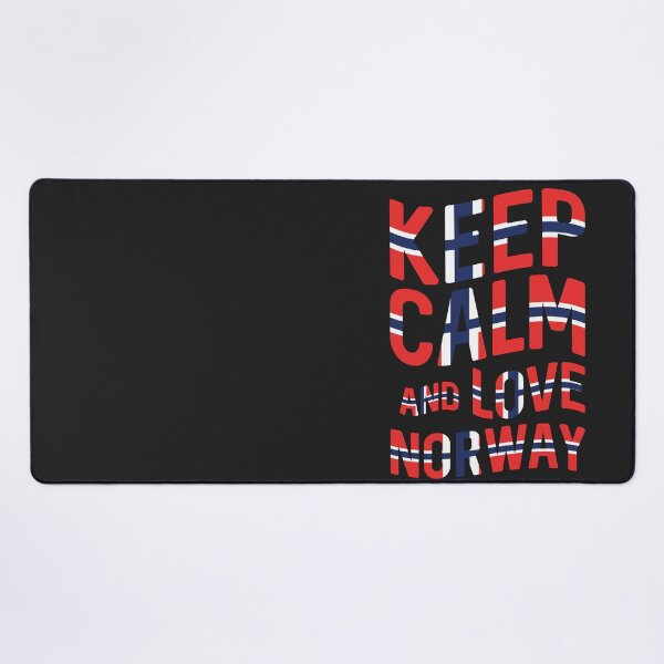 Item preview, Keep Calm And Love Norway Flag designed and sold by legendaryskins.