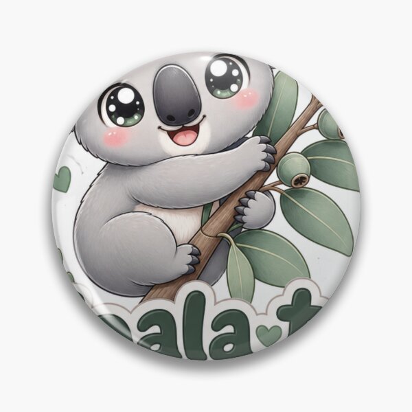 Item preview, Koala-ty Time Cute Koala Kawaii Saying designed and sold by BoosterShop.