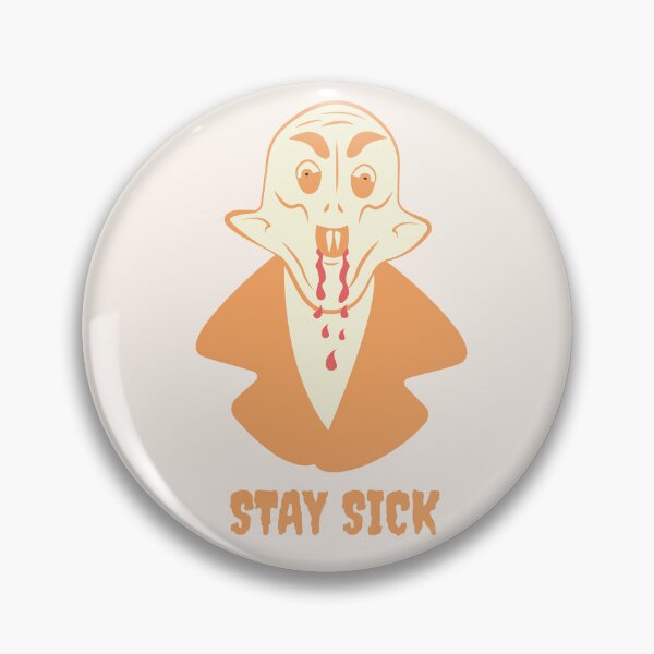 Item preview, Nosferatu Stay Sick Vampire Illustration designed and sold by beboplab.