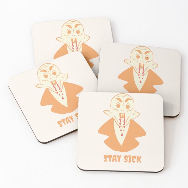 Item preview, Nosferatu Stay Sick Vampire Illustration designed and sold by beboplab.