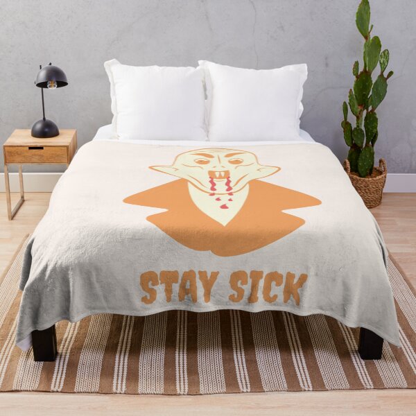 Item preview, Nosferatu Stay Sick Vampire Illustration designed and sold by beboplab.