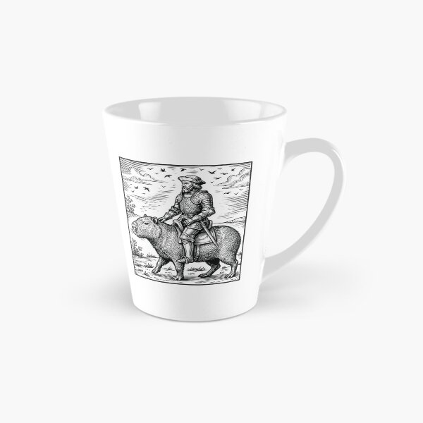 Item preview, Knight Riding Capybara Medieval Fantasy Renaissance Fait   designed and sold by Y-Vibes.