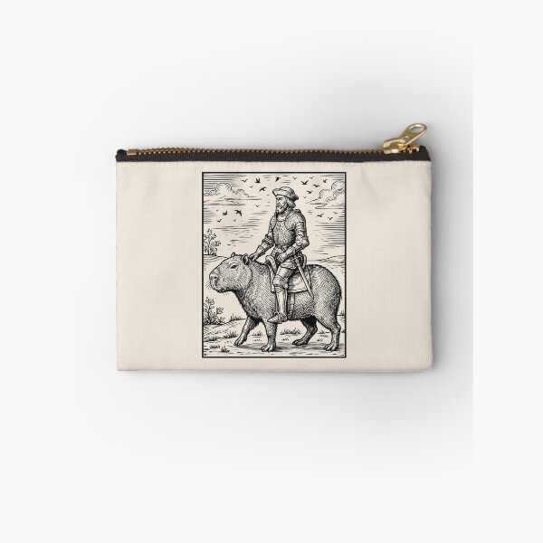 Item preview, Knight Riding Capybara Medieval Fantasy Renaissance Fait   designed and sold by Y-Vibes.