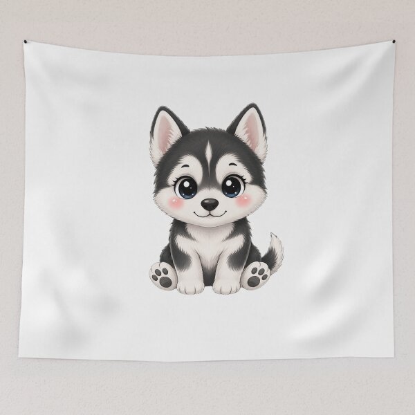Item preview, Cute Siberian Husky Puppy designed and sold by MySthore.