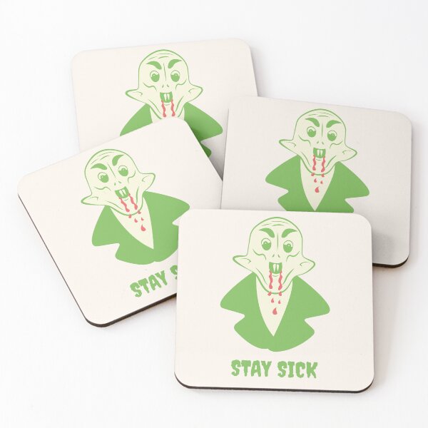 Item preview, Nosferatu Stay Sick Vampire Illustration designed and sold by beboplab.