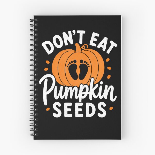 Item preview, Don’t Eat Pumpkin Seeds Funny Halloween Pregnancy Reveal designed and sold by FreshVibe Prints.