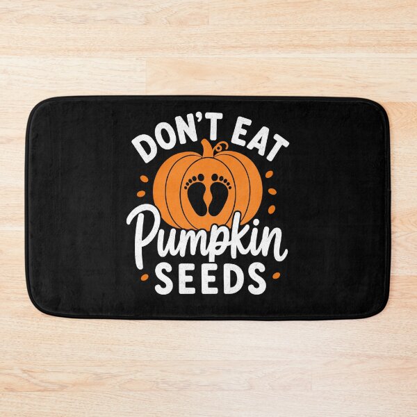 Item preview, Don’t Eat Pumpkin Seeds Funny Halloween Pregnancy Reveal designed and sold by FreshVibe Prints.