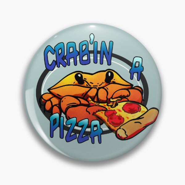 Item preview, Crab'in a Pizza designed and sold by Robotreptile.