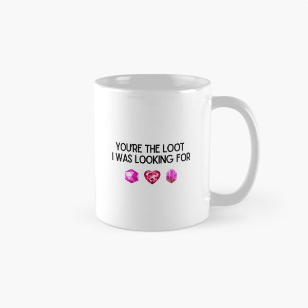 Item preview, You're the Loot I Was Looking For – Funny Gamer Valentine's Day Crystal Design designed and sold by luckyhue.