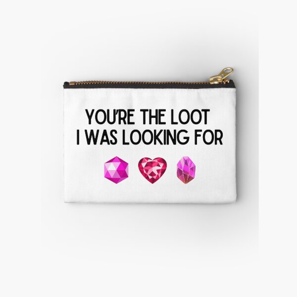 Item preview, You're the Loot I Was Looking For – Funny Gamer Valentine's Day Crystal Design designed and sold by luckyhue.