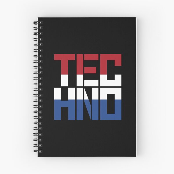 Item preview, Diseño de festival de techno rave con bandera holandesa designed and sold by SPAZE-Typo.