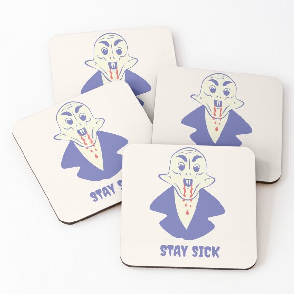 Item preview, Nosferatu Stay Sick Vampire Illustration designed and sold by beboplab.