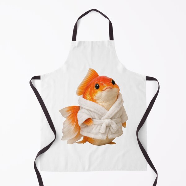 Item preview, Relaxing Bathrobe Goldfish designed and sold by Sillytoe.