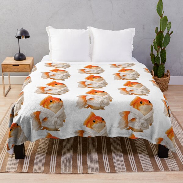 Item preview, Relaxing Bathrobe Goldfish designed and sold by Sillytoe.