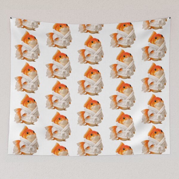 Item preview, Relaxing Bathrobe Goldfish designed and sold by Sillytoe.