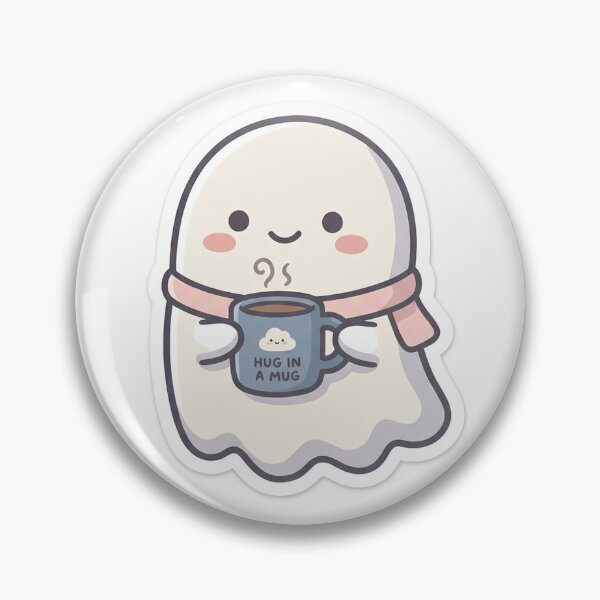 Item preview, Cute Ghost Coffee Hug in a Mug designed and sold by AEVORI.
