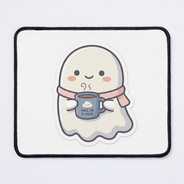 Item preview, Cute Ghost Coffee Hug in a Mug designed and sold by AEVORI.