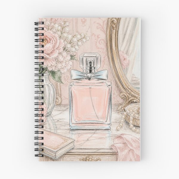 Item preview, Pink Perfume Bottle designed and sold by Magnolia Valley Art.
