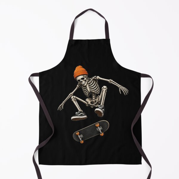 Item preview, Skeleton Skateboard Trick Vintage Halloween Streetwear Graphic Tee designed and sold by HectorStore11.