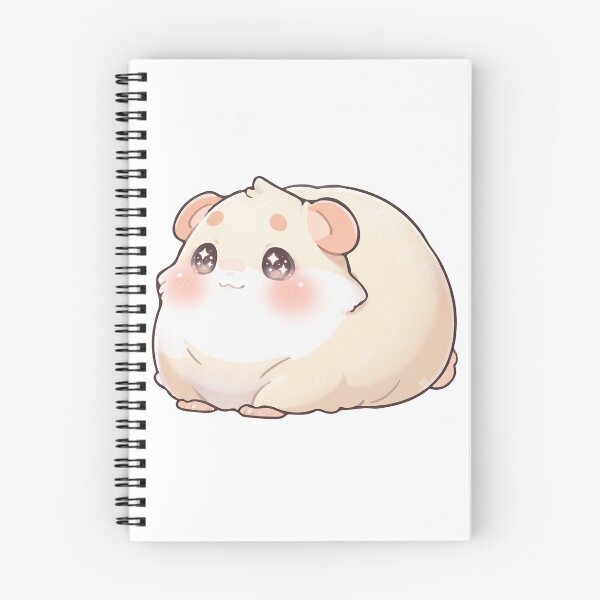 Item preview, Kawaii Cute Chibi Hamster with Sparkling Eyes  designed and sold by Stickivo.