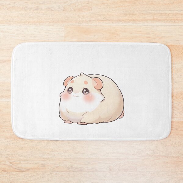 Item preview, Kawaii Cute Chibi Hamster with Sparkling Eyes  designed and sold by Stickivo.