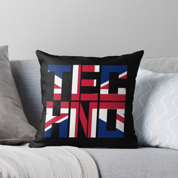 Item preview, UK Union Jack Techno Rave Design designed and sold by SPAZE-Typo.