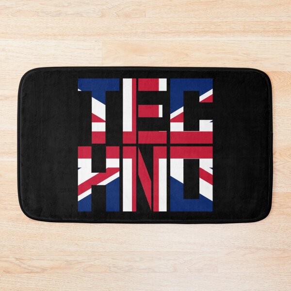Item preview, UK Union Jack Techno Rave Design designed and sold by SPAZE-Typo.