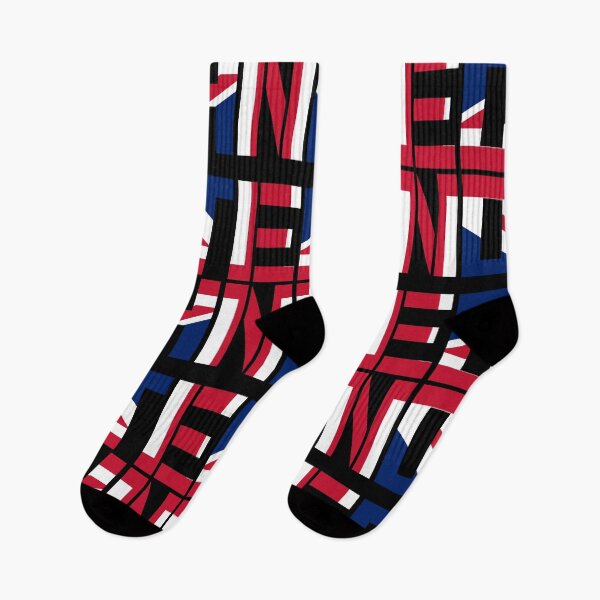 Item preview, UK Union Jack Techno Rave Design designed and sold by SPAZE-Typo.