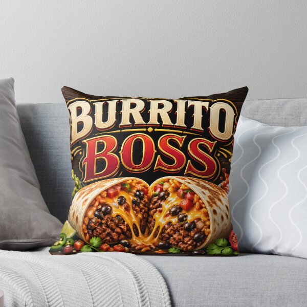Item preview, Burrito Boss, Colorful Mexican Fiesta Food designed and sold by Compass and a Camera.