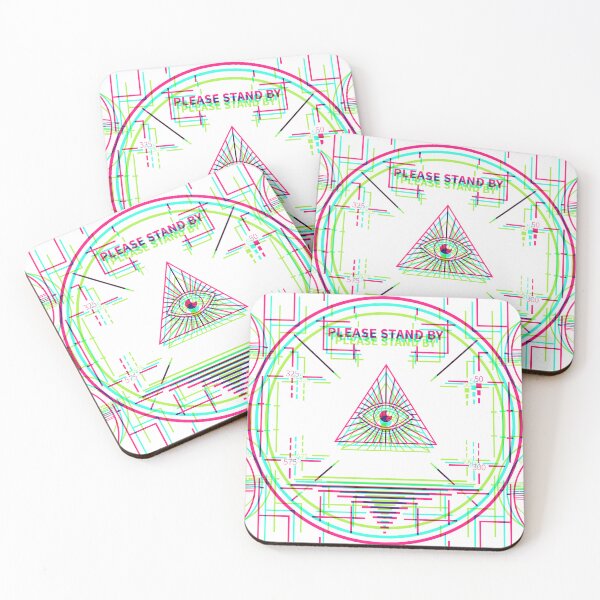 Item preview, Illuminati Stand By Synthwave designed and sold by animinimal.