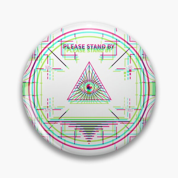 Item preview, Illuminati Stand By Synthwave designed and sold by animinimal.