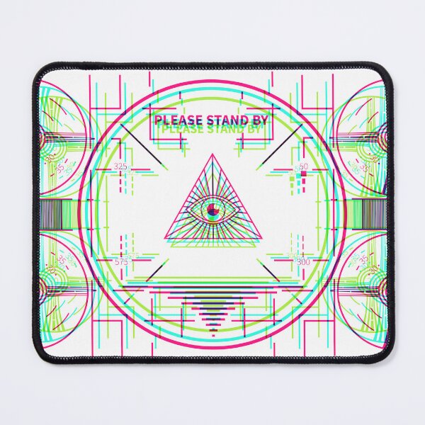 Artikelvorschau, Illuminati Stand By Synthwave entworfen und verkauft von animinimal.