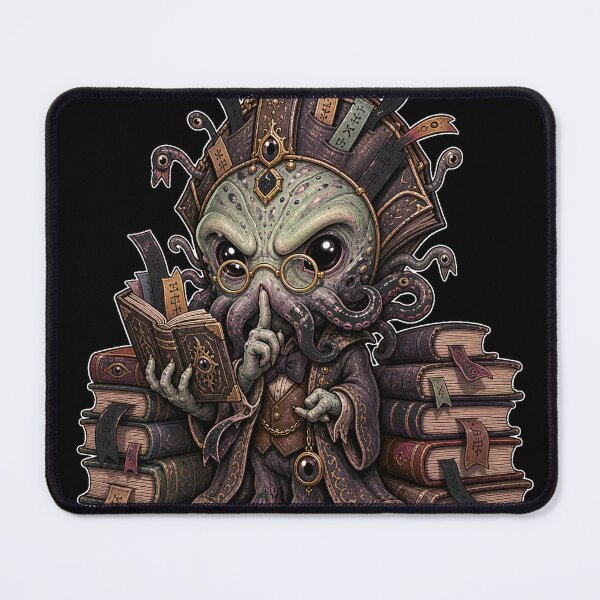 Item preview, Little Lovecraftian Librarian designed and sold by Sonic Nova Studios.