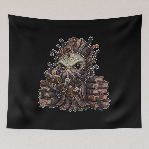 Item preview, Little Lovecraftian Librarian designed and sold by Sonic Nova Studios.