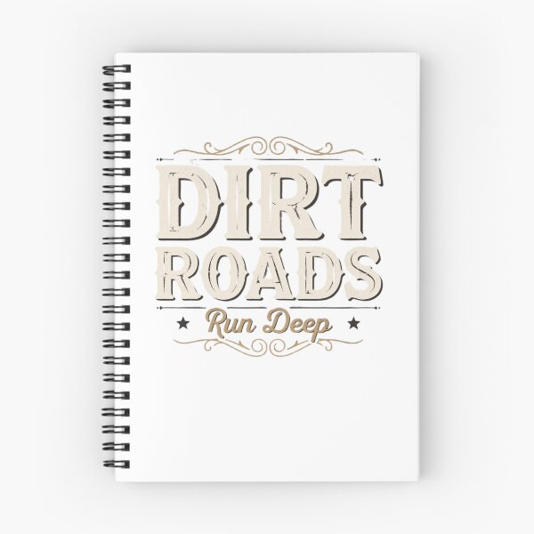 Item preview, Dirt Roads Run Deep Vintage Country Life Western Typography designed and sold by arabiw.