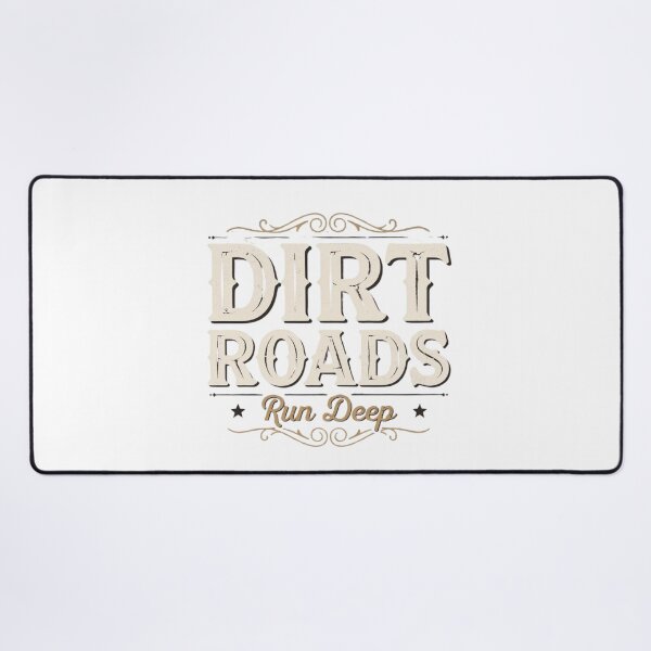 Item preview, Dirt Roads Run Deep Vintage Country Life Western Typography designed and sold by arabiw.