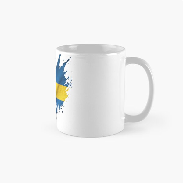 Item preview, Torn Swedish flag, Swedish pride designed and sold by Dressyourflag.