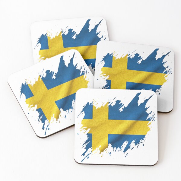Item preview, Torn Swedish flag, Swedish pride designed and sold by Dressyourflag.