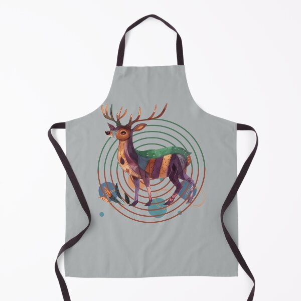 Item preview, Abstract Geometric Boho Deer Woodland Nature designed and sold by Szpaku desart .